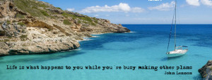 Life's what happening while you're busy making other plans.